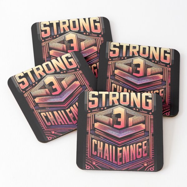 Item preview, Strong for Challenge designed and sold by GLORY-LIFE.