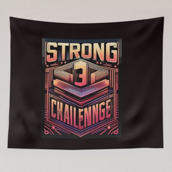 Item preview, Strong for Challenge designed and sold by GLORY-LIFE.