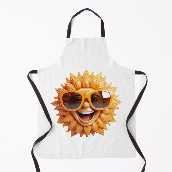 Item preview, Smiling sun wearing sunglasses designed and sold by MiraCleAI.