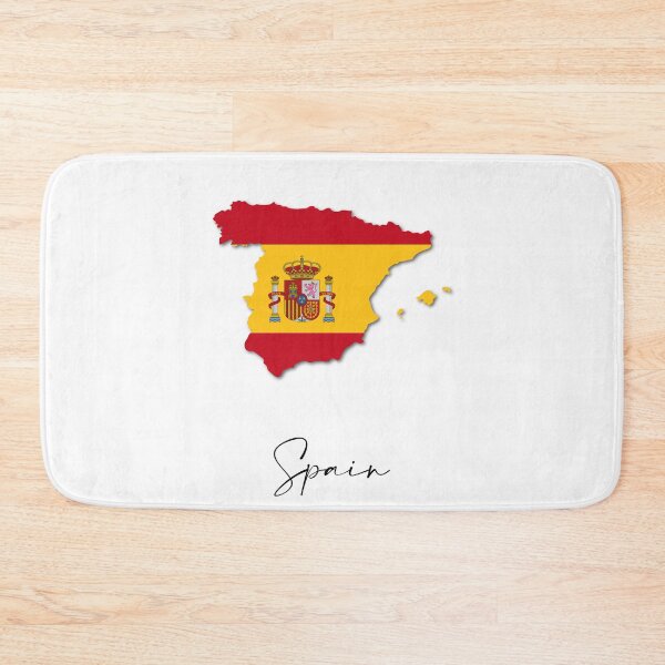 Item preview, Spain Country Map and Flag Madrid Europe designed and sold by dk-design85.