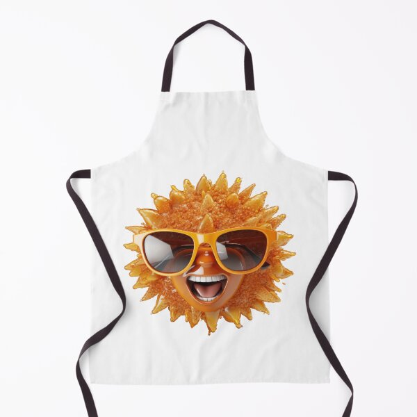 Item preview, Smiling sun wearing sunglasses designed and sold by MiraCleAI.