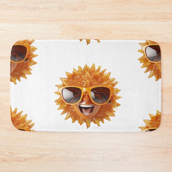 Item preview, Smiling sun wearing sunglasses designed and sold by MiraCleAI.