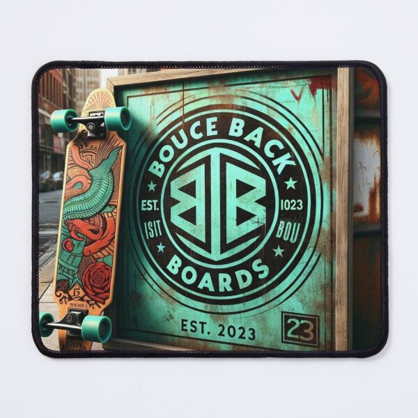 Item preview, logo emblem designed and sold by BBLongboards.