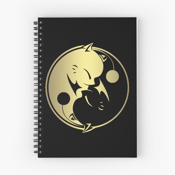 Item preview, Moogle Gold Yin Yang designed and sold by Demon Fox Designs.