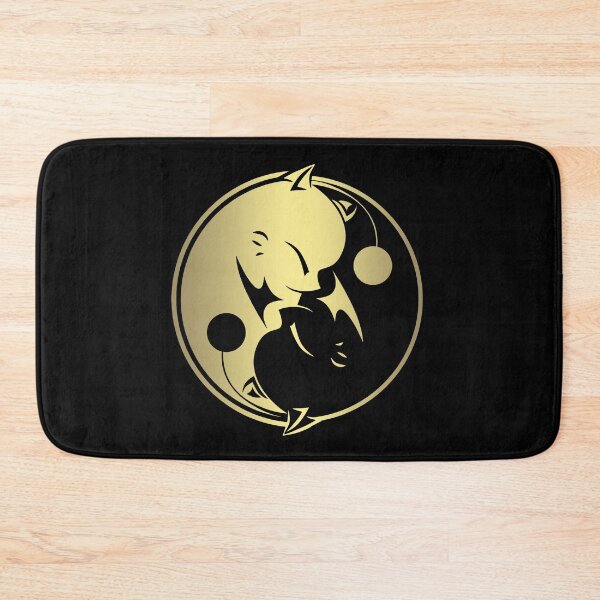 Item preview, Moogle Gold Yin Yang designed and sold by Demon Fox Designs.