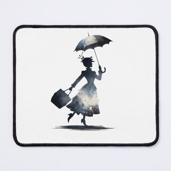 Item preview, Mary Poppins silhouette designed and sold by kdn-creation.