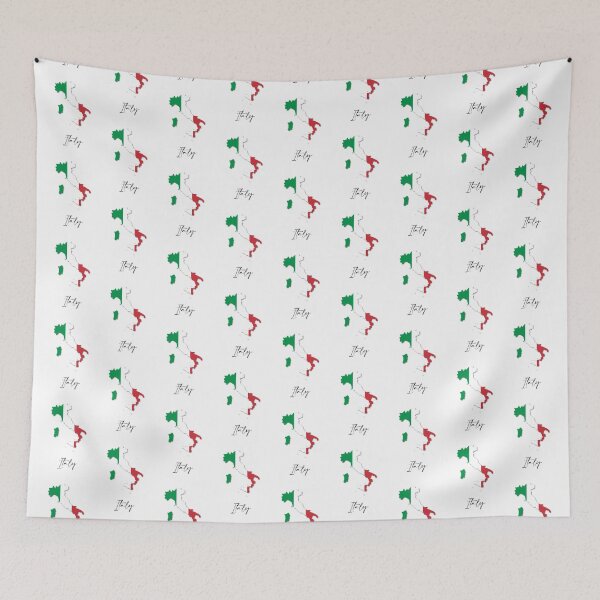 Item preview, Italy Country Map and Flag Rome Europe designed and sold by dk-design85.