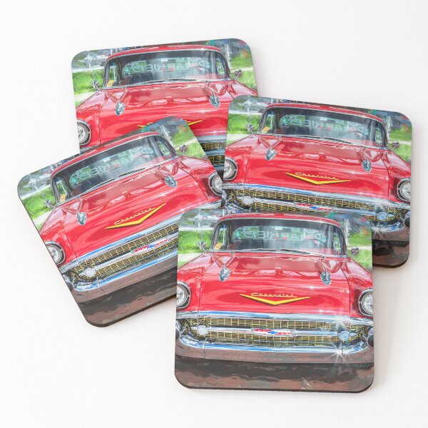 Item preview, 1957 Red Chevrolet Bel Air 4 Dr Sport X203 designed and sold by RichFrancoCars.
