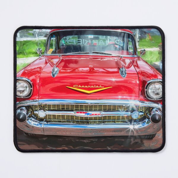 Item preview, 1957 Red Chevrolet Bel Air 4 Dr Sport X203 designed and sold by RichFrancoCars.