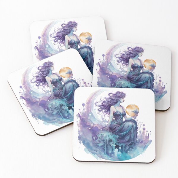 Item preview, Zodiac Sign Aquarius Water Bearer designed and sold by Anksdesigns.