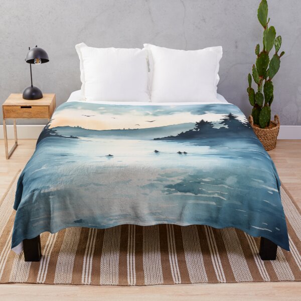 Item preview, Wild Swimmers watercolor designed and sold by Tara Neal.
