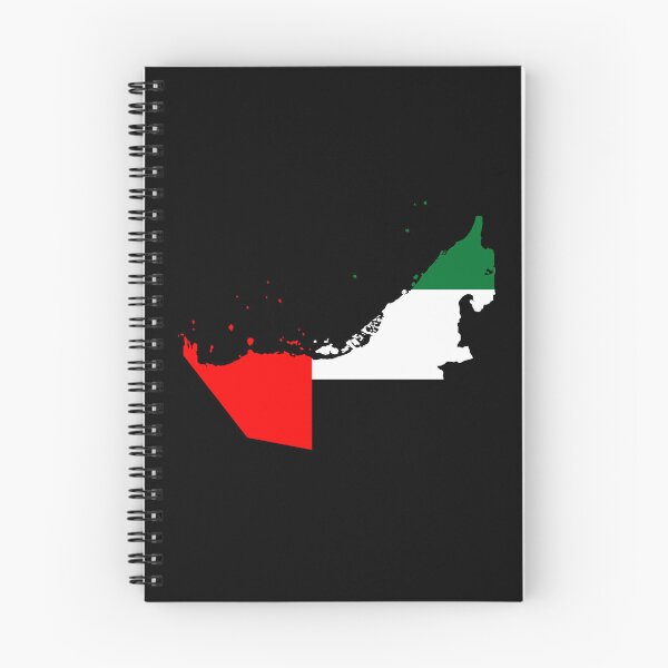 Item preview, Flag Map of the United Arab Emirates designed and sold by feether-store.