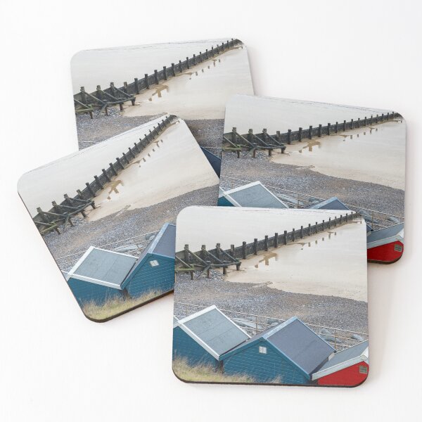 Item preview, Colourful seaside beach huts on the promenade designed and sold by yackers1.