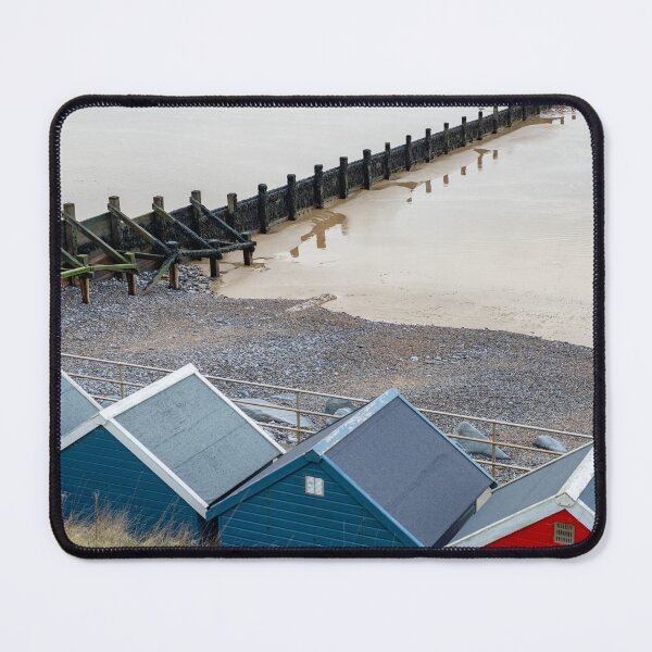 Item preview, Colourful seaside beach huts on the promenade designed and sold by yackers1.