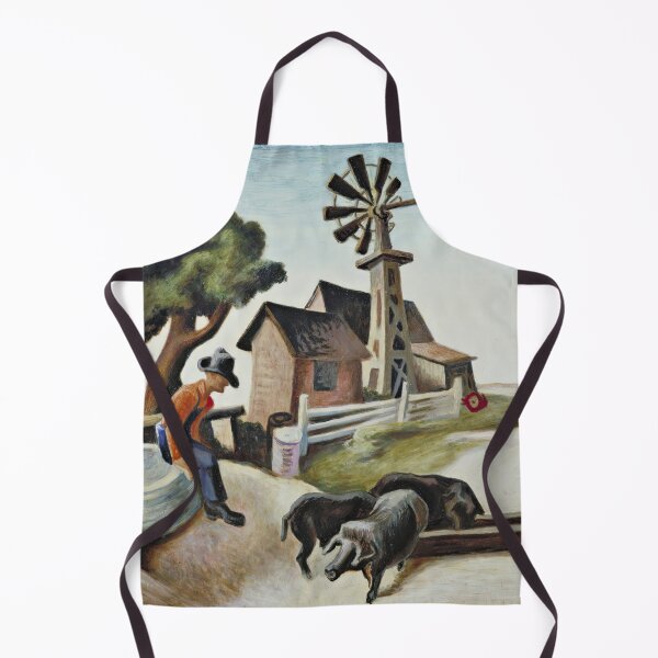 Item preview, Thomas Benton Homestead 1934 Moma Thomas Hart Benton artwork designed and sold by Amy-Hamilton.