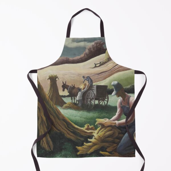 Item preview, Thoma Benton Ozark autumn Thomas Hart Benton paintings designed and sold by Amy-Hamilton.