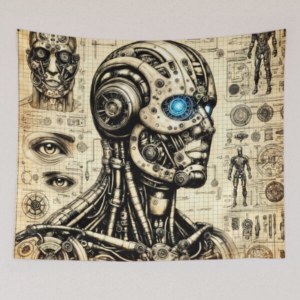 Item preview, Cyborg Blueprint designed and sold by PyxieZen.