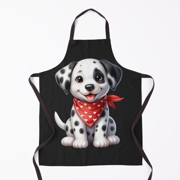 Item preview, Dalmatian Cute Dogs with Red Bandana designed and sold by BerryBlaze.