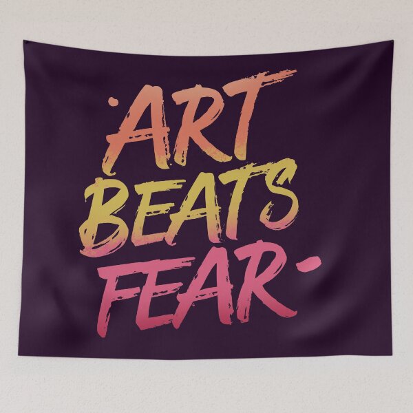 Item preview, Conquer with Colors: Art Beats Fear designed and sold by 2wear.