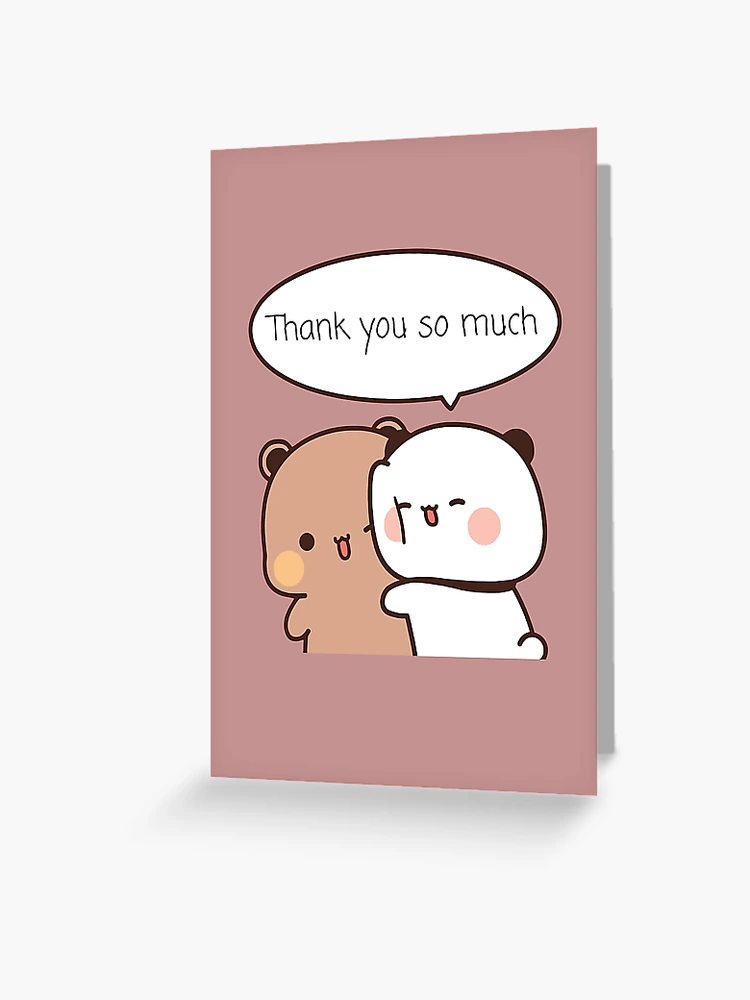 Thank you Hug from BuBu to DuDu Bear❤️