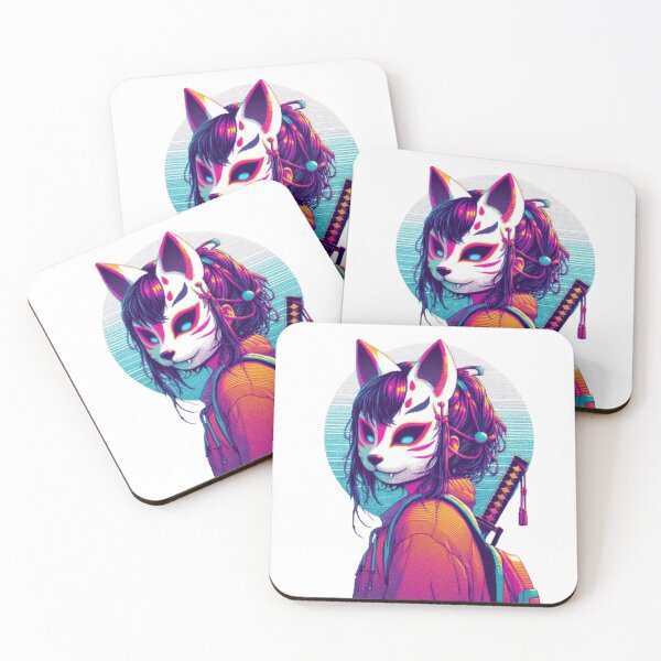 Item preview, Ninja masked girl pixel art designed and sold by DakaPixelArt.
