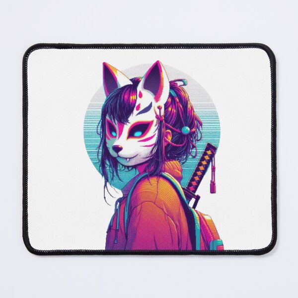 Item preview, Ninja masked girl pixel art designed and sold by DakaPixelArt.