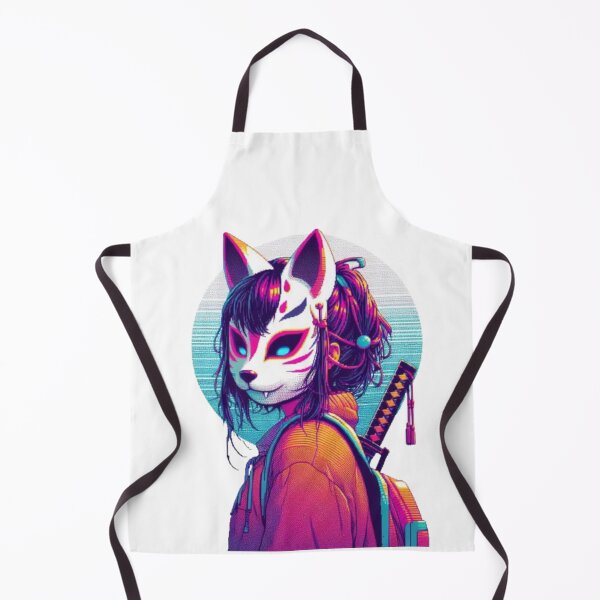 Item preview, Ninja masked girl pixel art designed and sold by DakaPixelArt.
