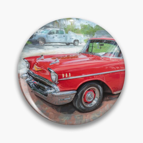 Item preview, 1957 Red Chevrolet Bel Air 4 Dr Sport X207 designed and sold by RichFrancoCars.
