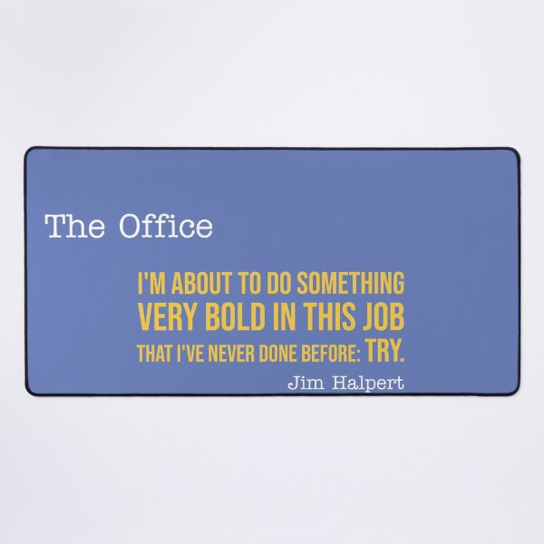 Item preview, The Office- Jim Halpert- Quote 01 designed and sold by pinkunicornshop.