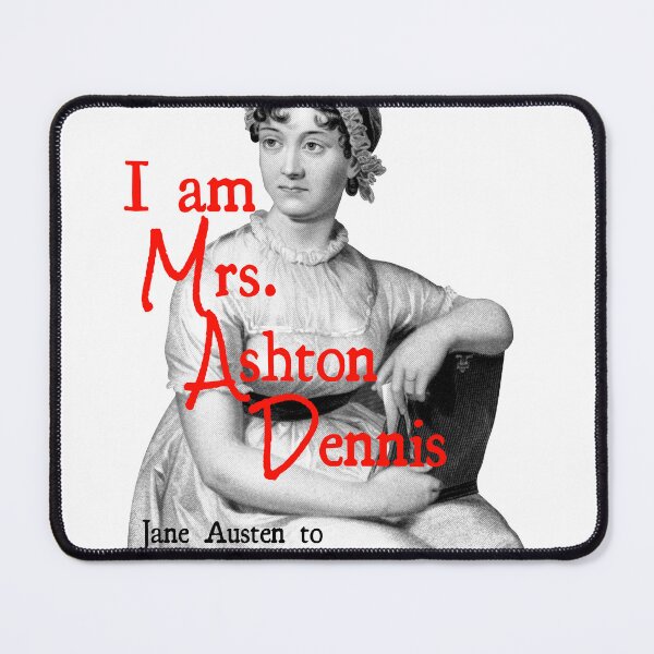 Item preview, Jane Austen is M.A.D. designed and sold by NerdyThreadArt.