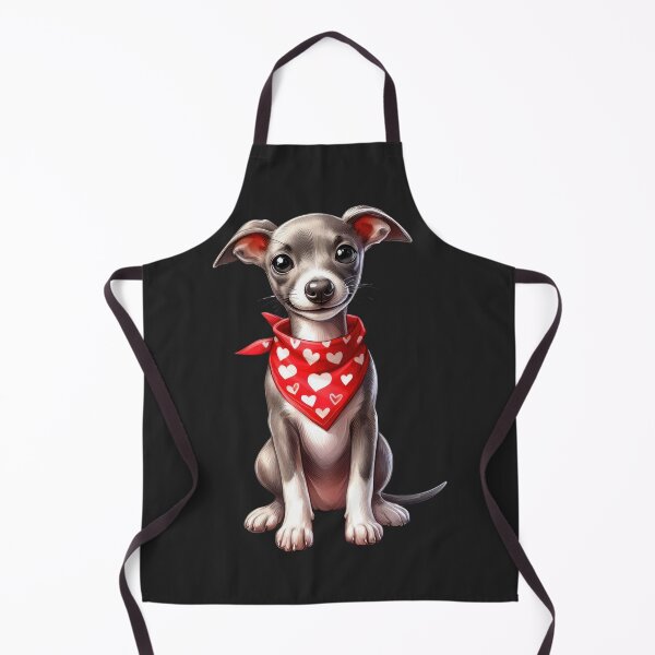 Item preview, Whippet Cute Dogs with Red Bandana designed and sold by BerryBlaze.