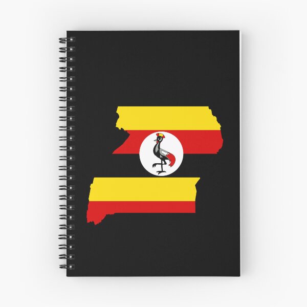 Item preview, Flag Map of Uganda  designed and sold by feether-store.
