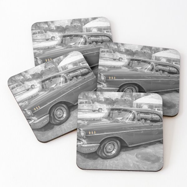 Item preview, 1957 Red Chevrolet Bel Air 4 Dr Sport X207 designed and sold by RichFrancoCars.