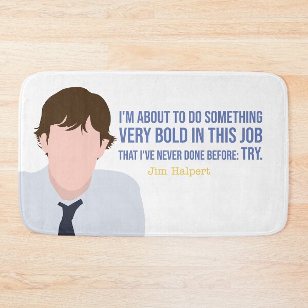 Item preview, The Office- Jim Halpert- Quote 02 designed and sold by Rai Crafted.