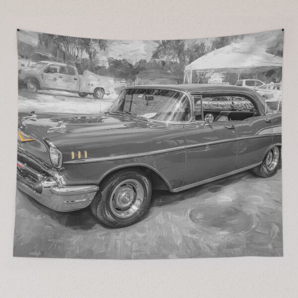 Item preview, 1957 Red Chevrolet Bel Air 4 Dr Sport X207 designed and sold by RichFrancoCars.