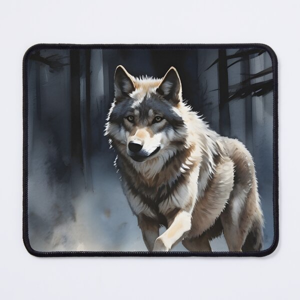 Item preview, Moonlit Pursuit: Majestic Creatures in Enchanted Woods designed and sold by MarinaFila.
