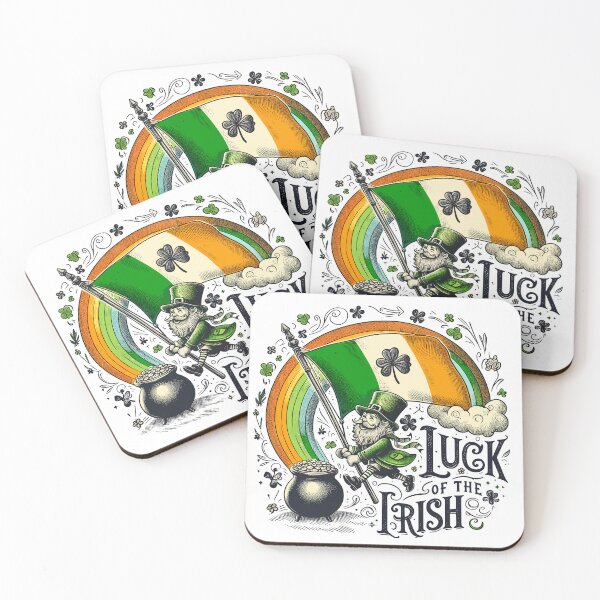 Item preview, Pot of Gold at End of Rainbow Irish designed and sold by Top-Bot.