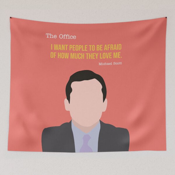 Item preview, The Office- Michael Scott- Quote 01 designed and sold by pinkunicornshop.