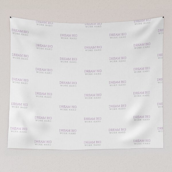 Item preview, Dream Big, Work Hard designed and sold by TatteredFaith.