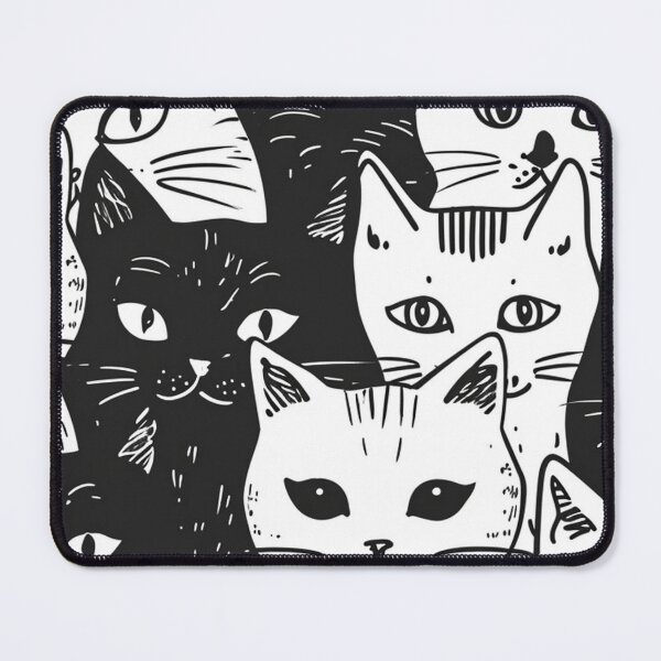 Item preview, Bicolor Cats Pattern designed and sold by Desfix.