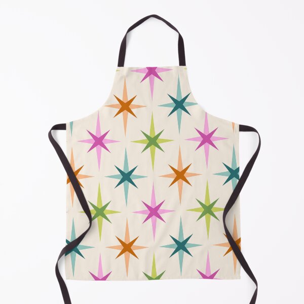 Item preview, Retro Star Pattern (pink/orange/blue/green) designed and sold by Design Minds Boutique.