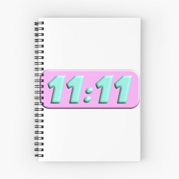 Item preview, angel number 11:11, pink and green designed and sold by cozy-muscaria.