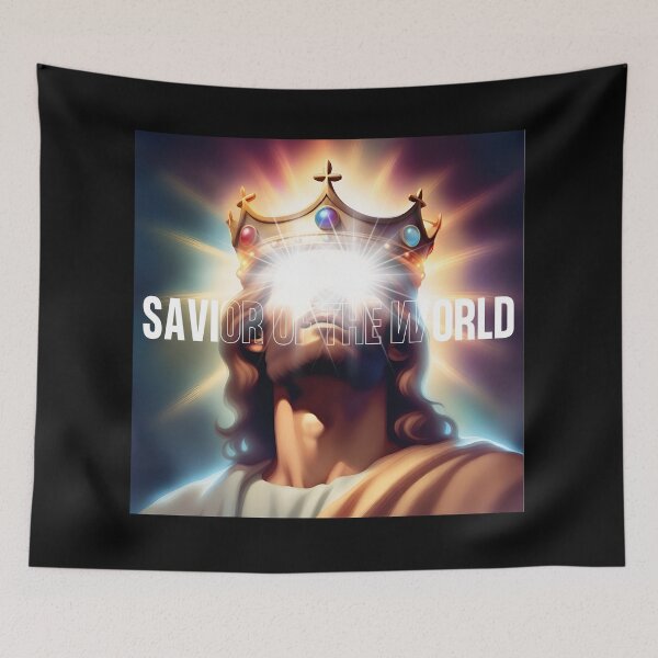 Item preview, SAVIOR OF THE WORLD designed and sold by Anita Ohulo.