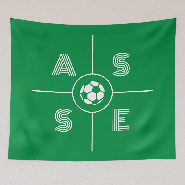 Item preview, Saint Étienne ASSE Football Minimalist Style Artwork designed and sold by kakarikihill.