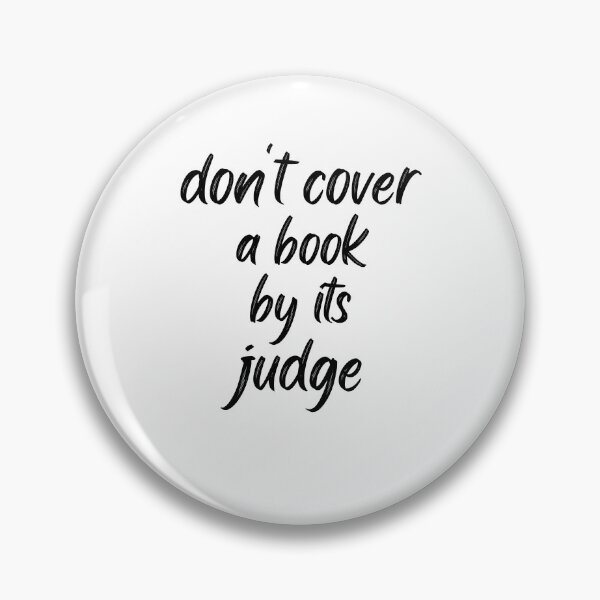 Item preview, don't cover a book by its judge funny saying designed and sold by petrofy.
