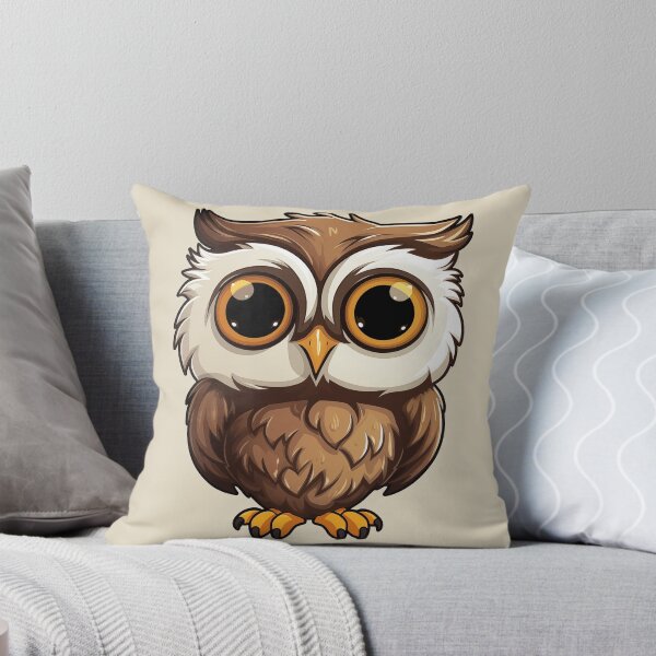 Item preview, Cute Cartoon Owl designed and sold by Kitty Nut House.