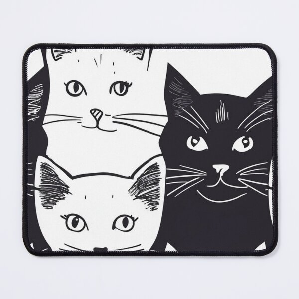 Item preview, Bicolor Cats Pattern designed and sold by Desfix.