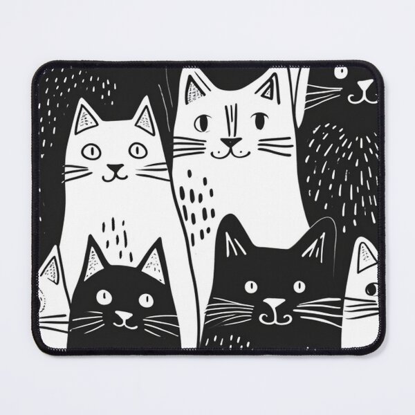 Item preview, Bicolor Cats Pattern designed and sold by Desfix.