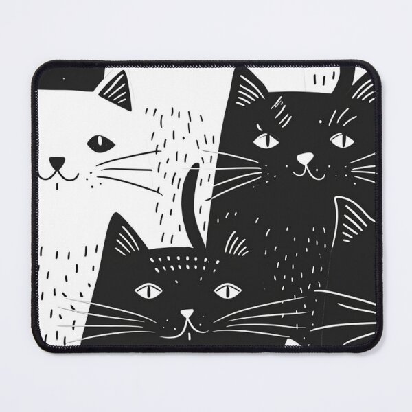 Item preview, Bicolor Cats Pattern designed and sold by Desfix.