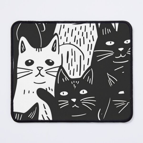 Item preview, Bicolor Cats Pattern designed and sold by Desfix.